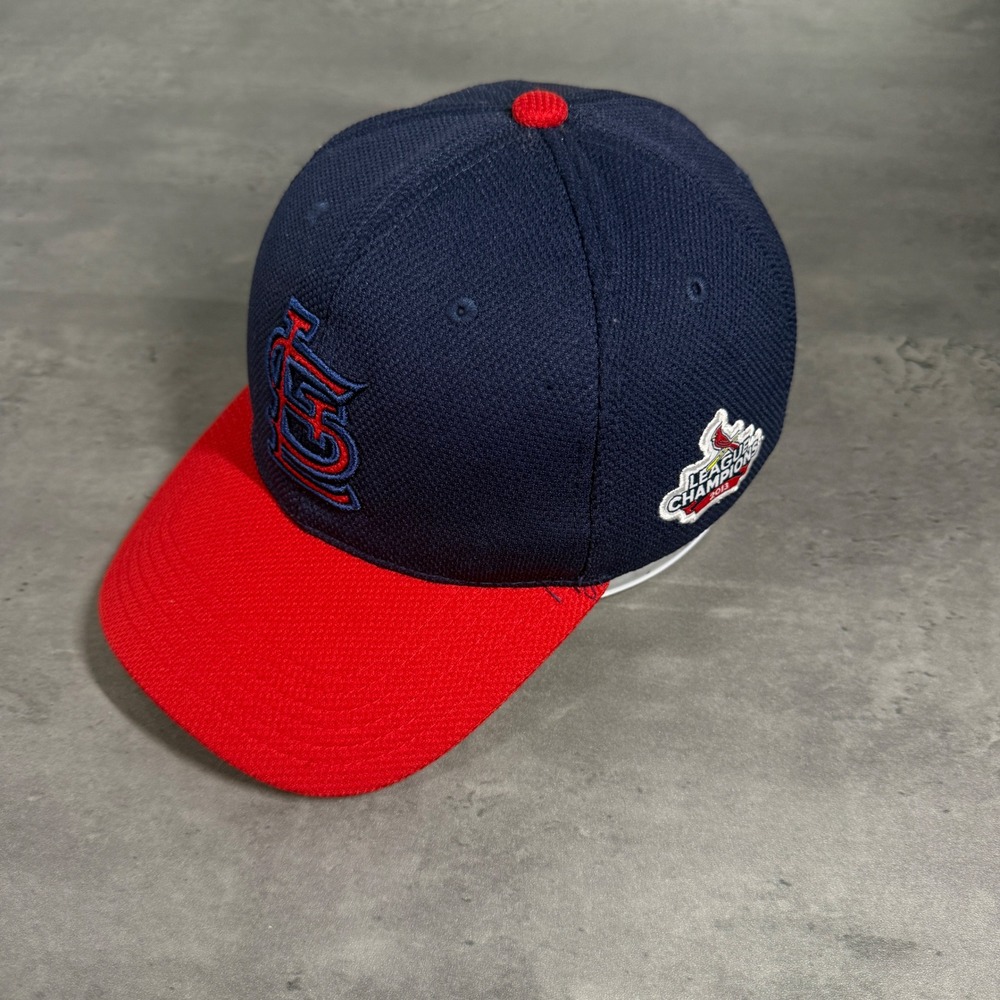 St Louis Cardinals Hat Mens Navy Red 2013 League Champions STL Baseball Cap